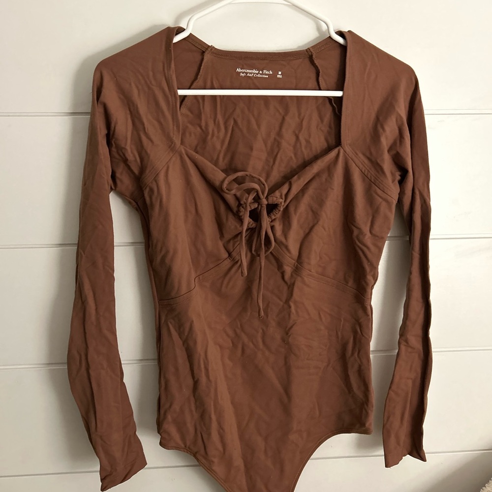 Abercrombie Long Sleeve Bodysuit